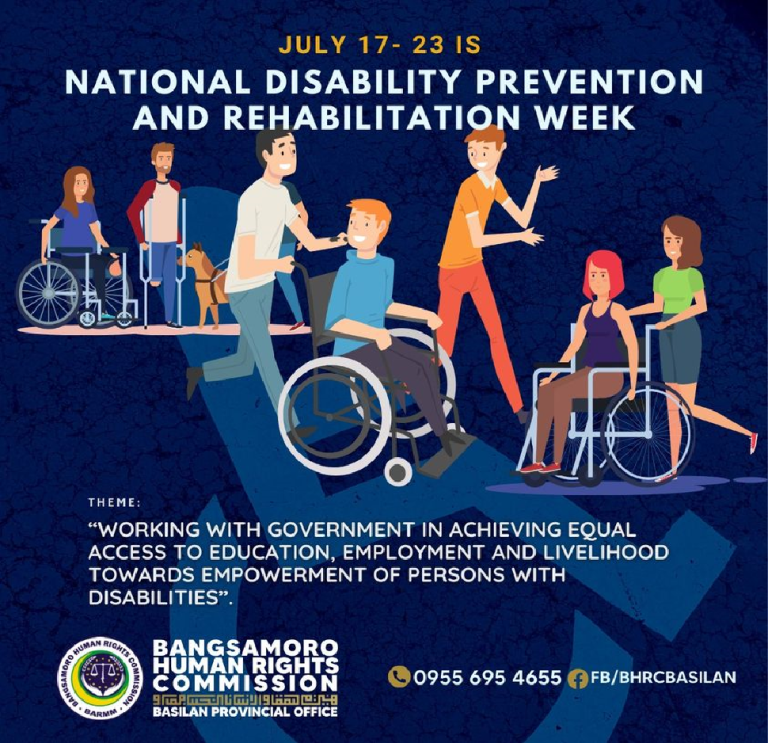 44th National Disability and Rehabilitation (NDPR) week july 17-23, 2022