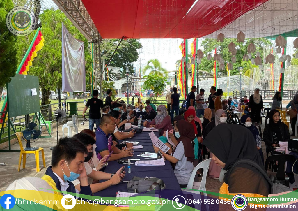 BHRC RENDERS LEGAL SERVICES IN CELEBRATION OF THE 4TH BANGSAMORO FOUNDATION DAY
